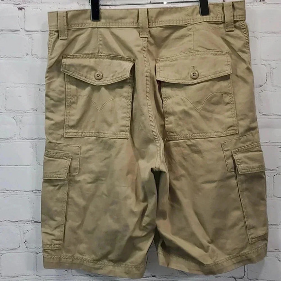 Levi's Workwear Cargo Pockets 100% Cotton Outdoor Flat Front Men's Size 34 - Picture 7 of 16